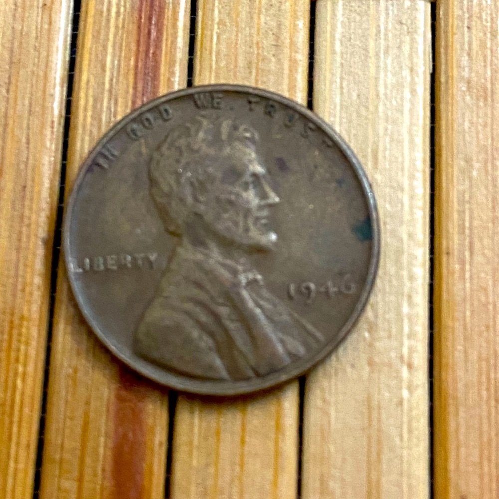 Vintage 1946 Wheat Penny USA